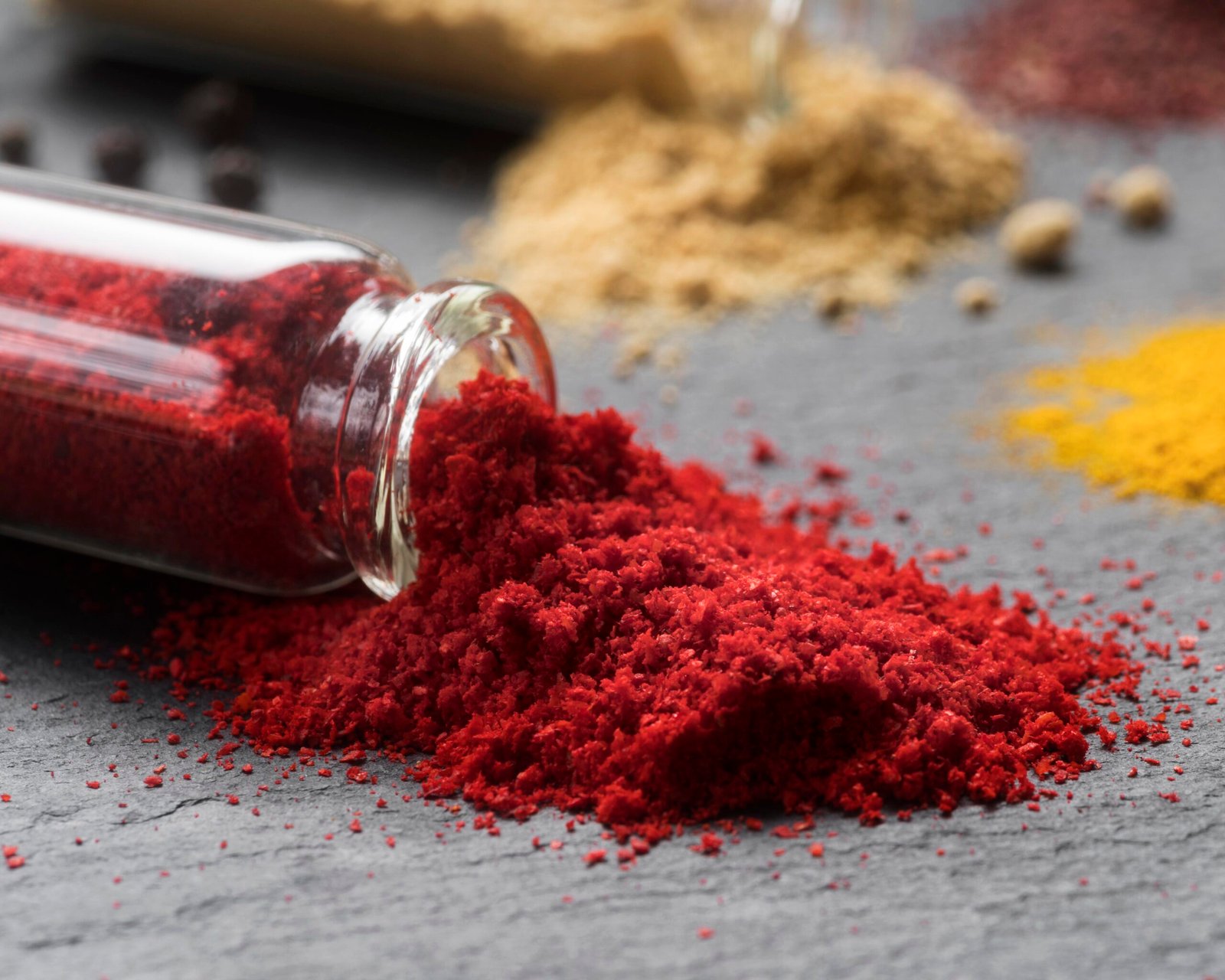 red-powder-container